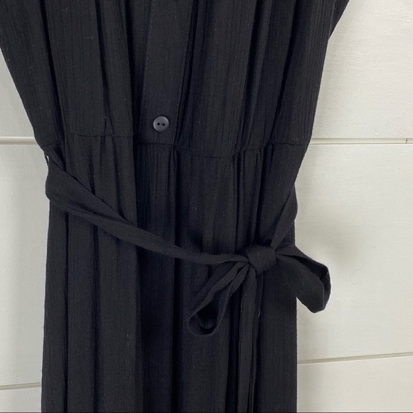 NWT ASOS 6 Crinkle Tie Maxi Dress - Picture 4 of 8